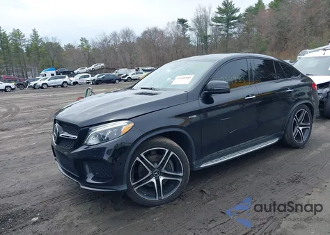 2019 Mercedes-Benz Amg Gle 43 Coupe 4Matic из США, поврежденный, VIN 4JGED6EB0KA155325